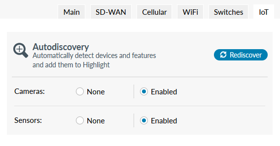 IoT Tab Meraki