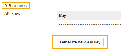 SDWAN Meraki Generate API key