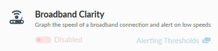Broadband Clarity won't enable